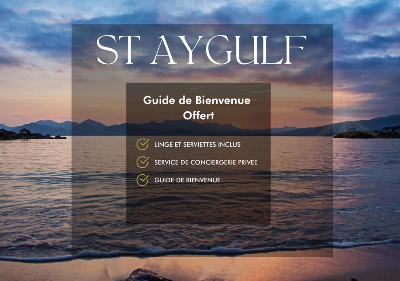 Studio Eclat Marine 3 Etoiles - Vue Mer - Parking-Clim-Plage A 20 Metres - Capitalchic Services Saint-Aygulf Fréjus 外观 照片