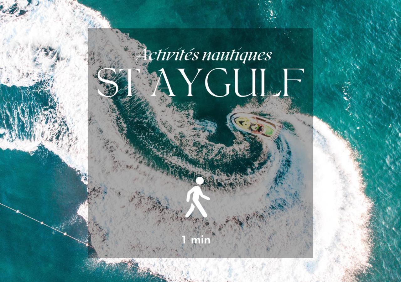 Studio Eclat Marine 3 Etoiles - Vue Mer - Parking-Clim-Plage A 20 Metres - Capitalchic Services Saint-Aygulf Fréjus 外观 照片